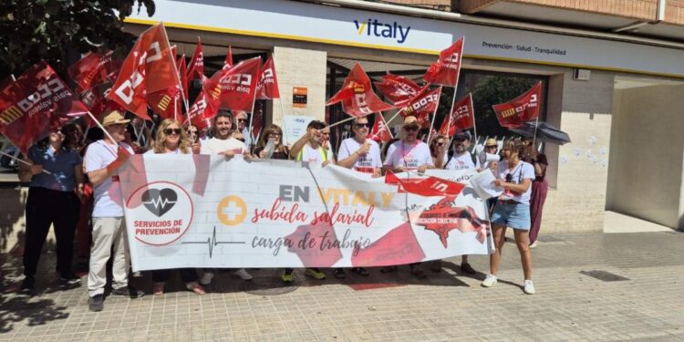 CCOO exige negociar condiciones laborales “dignas y saludables” para la plantilla de Vitaly Health Services