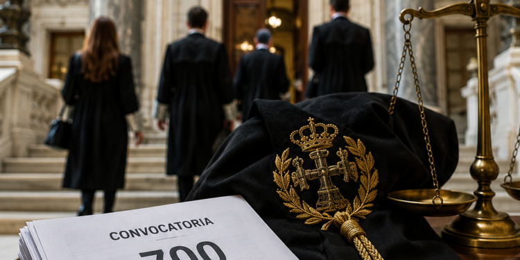 700 nuevas plazas para jueces y fiscales: la histórica convocatoria que abre una nueva etapa en la Justicia española 1 700 nuevas plazas para jueces y fiscales: la histórica convocatoria que abre una nueva etapa en la Justicia española
