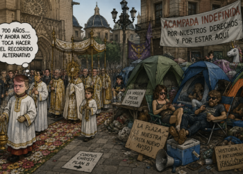 Setecientos años de historia… hasta que llegaron las tiendas de campaña