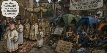 Setecientos años de historia… hasta que llegaron las tiendas de campaña