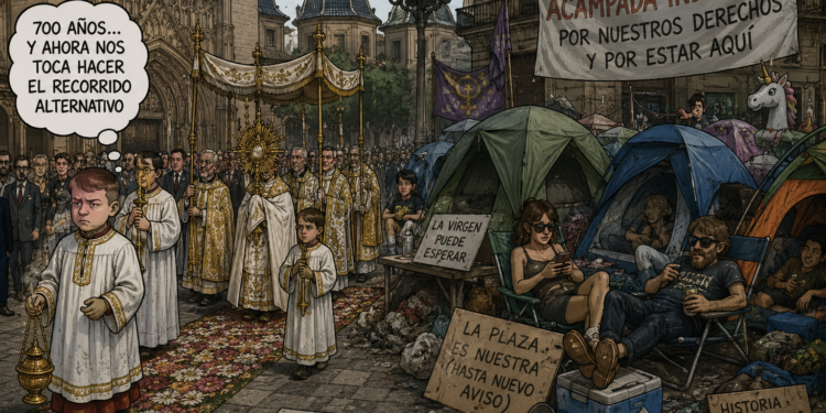 Setecientos años de historia… hasta que llegaron las tiendas de campaña 1 Setecientos años de historia… hasta que llegaron las tiendas de campaña
