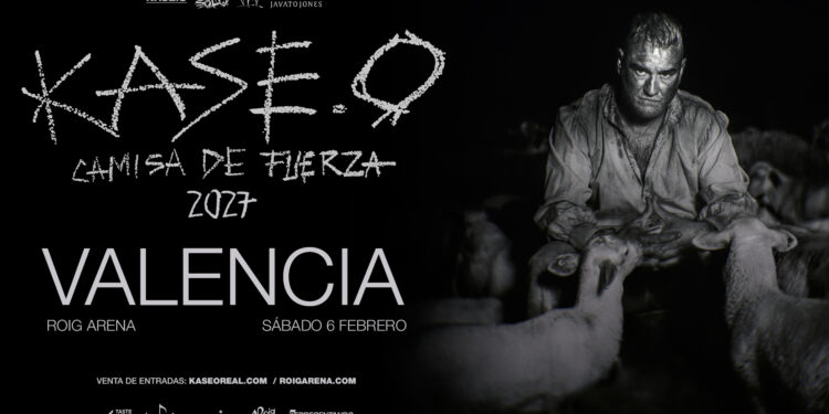 Kase.O anuncia concierto en el Roig Arena de Valencia dentro de su nueva gira «Camisa de Fuerza» 1 Kase.O anuncia concierto en el Roig Arena de Valencia dentro de su nueva gira «Camisa de Fuerza»
