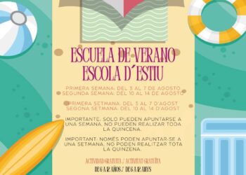 Torrent ofrece una nueva Escuela de Verano gratuita en agosto para facilitar la conciliación familiar y el ocio educativo