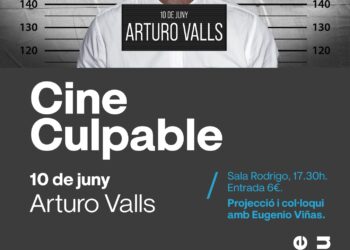 Arturo Valls inaugura el ciclo ‘Cine Culpable’ en el Palau de la Música de Valéncia