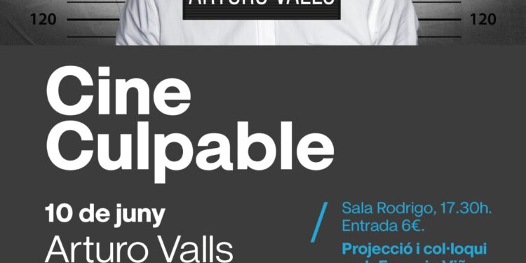 Arturo Valls inaugura el ciclo ‘Cine Culpable’ en el Palau de la Música de Valéncia