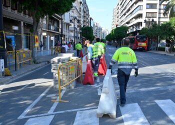 Comienza la gran transformación de la calle Colón: cinco meses de obras para modernizar la principal arteria comercial de Valencia