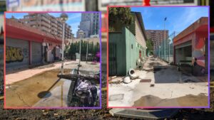 DESPERFECTOS EN INSTALACIONES DEPORTIVAS DE LES AMPLARIES EN OROPESA DEL MAR