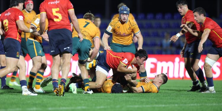 Los Leones M20 caen ante el poderío de Australia en su estreno mundialista, pero muestran orgullo en la segunda mitad