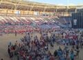 Arranque de los Gay Games: un Estadi Ciutat de Valéncia al 25% presencia una apertura caótica