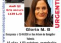 Buscan de manera urgente a Gloria M. B., desaparecida en San Antonio de Benagéber con su vehículo