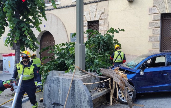 Tragedia en Alcoy: Fallece una peatón tras la salida de vía de un vehículo 1 Tragedia en Alcoy: Fallece una peatón tras la salida de vía de un vehículo