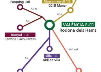 Escalada de tensión de la huelga de profesores en Valencia: De las cargas policiales al colapso vial