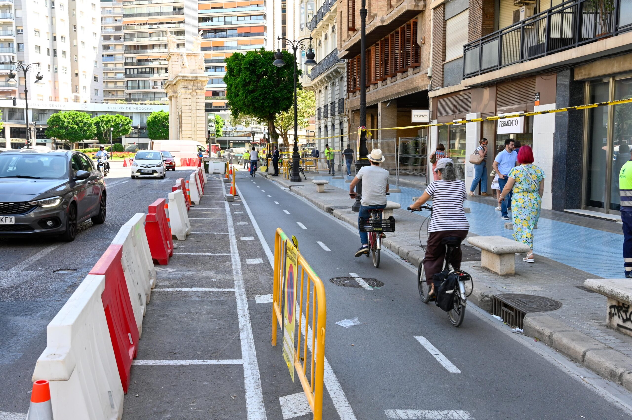 Diversas obras cortan las principales avenidas y vías del centro de Valencia 3 HK2igpaW0AEoHPw scaled