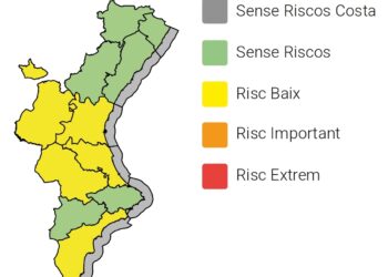 ALERTA POR CALOR: Valencia entra en aviso amarillo por temperaturas máximas y se mantiene el riesgo en Alicante