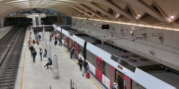 Metrovalencia cortará el servicio entre Alameda y Marítim durante dos meses por obras de renovación en el túnel
