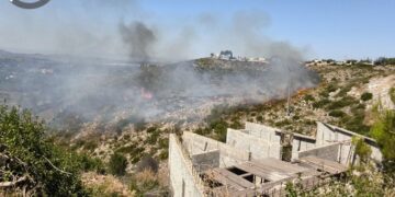 Estabilizado un incendio en la zona de cumbres de Calicanto, en Torrent
