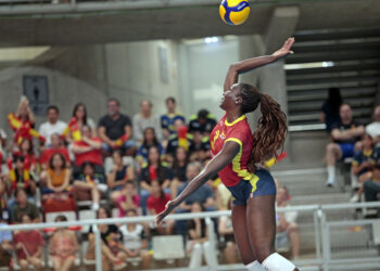 Voleibol femenino: España arrolla a Macedonia del Norte (0-3) 14 Voleibol femenino: España arrolla a Macedonia del Norte (0-3)