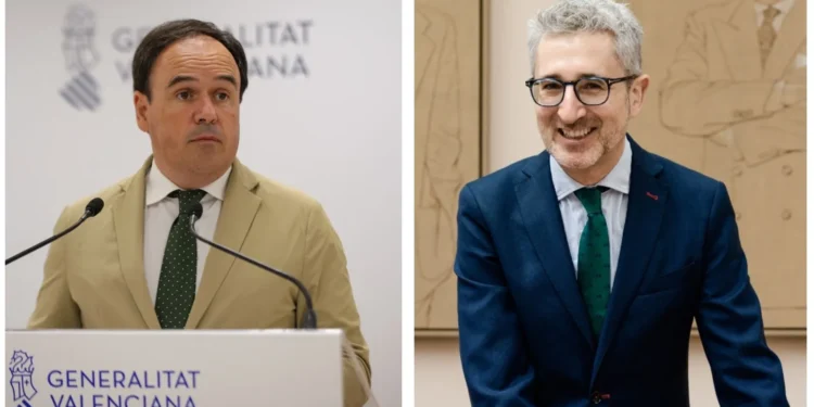 Pérez Llorca recibe al ministro de Hacienda con la financiación valenciana como principal asunto