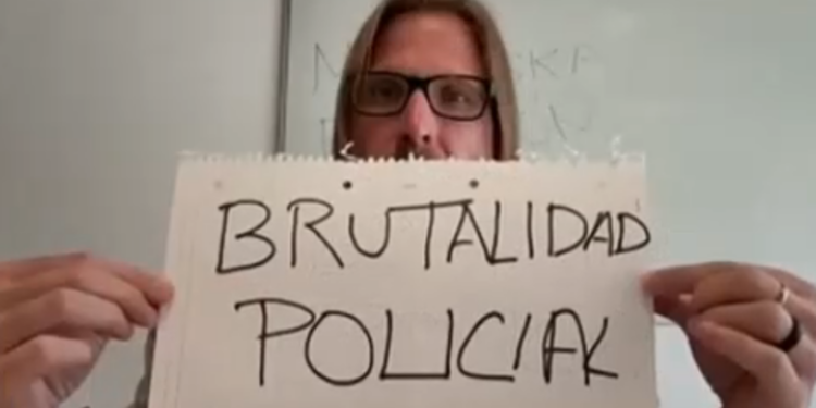 Tensión en televisión por la actuación policial en una protesta: “Hay un discurso de odio contra la Policía” 1 Snapshot 2494