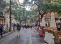 La entrada de Bandas del Corpus, deslucida por la lluvia y una total falta de organización