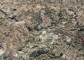 Un incendio forestal en Aspe obliga a desplegar un amplio dispositivo de emergencia por tierra y aire