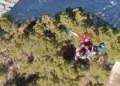 Rescatan en helicóptero a un senderista herido junto al embalse de Guadalest