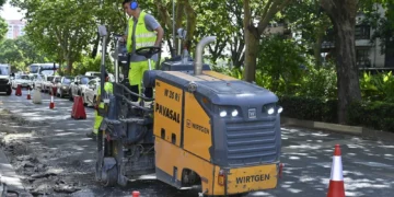 El reasfaltado de la Gran Vía Marqués del Túria durará dos meses y reducirá el ruido del tráfico