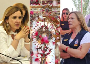 Guerra de competencias entre el Ayuntamiento y Delegación de Gobierno: el Corpus de Valencia, en el aire por la acampada de la Plaza de la Virgen