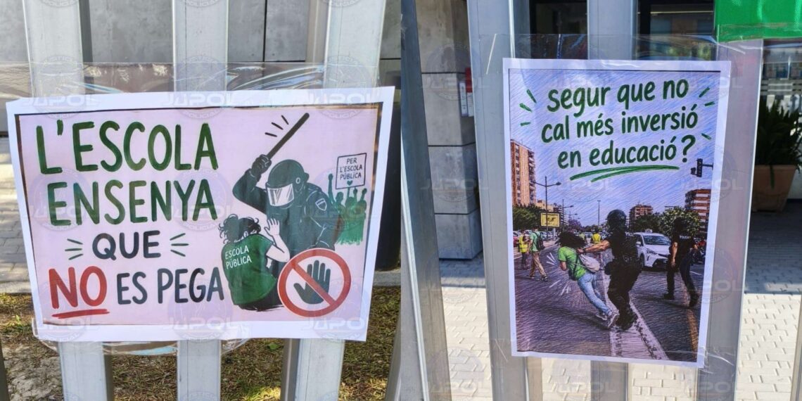 JUPOL denuncia una campaña de “acoso y señalamiento” a la Policía Nacional en colegios de la CV