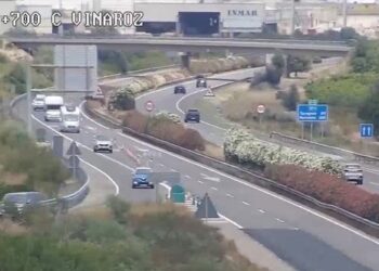 Un nuevo siniestro obliga a cortar la AP-7 entre Vinaròs y Benicarló en sentido Valencia