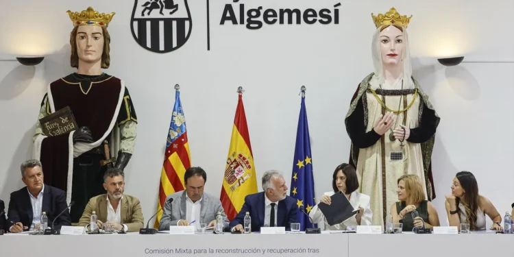 El Gobierno valida obras por 1.100 millones para la reconstrucción tras la dana y la Generalitat reclama agilizar su ejecución