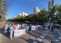Los médicos valencianos elevan la presión: cortes de tráfico y protestas frente a los hospitales en plena huelga