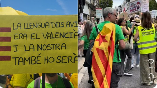 La tragedia de saber español 1 huelga profesores