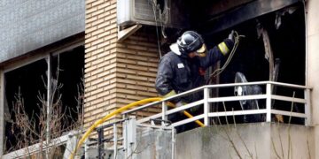 Cuatro heridos, entre ellos un bebé de once meses, en el incendio de una vivienda en Aldaya