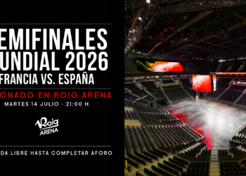 El Roig Arena abrirá sus puertas para vibrar con la semifinal del Mundial entre España y Francia 14 El Roig Arena abrirá sus puertas para vibrar con la semifinal del Mundial entre España y Francia