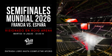 El Roig Arena abrirá sus puertas para vibrar con la semifinal del Mundial entre España y Francia