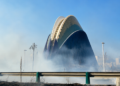 Un incendio de vegetación junto al Oceanogràfic moviliza a los Bomberos de Valéncia 10 1212149e 48c6 4205 be6d e6706556621e