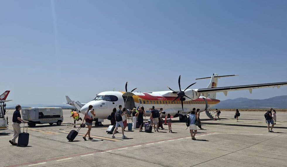 El aeropuerto de Castellón bate su récord de actividad con 16 rutas regulares y estrena la conexión con Palma de Mallorca 1 260718 INFR Foto Aeropuerto