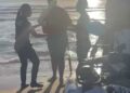3 bañistas salvados en la Playa de Gandía gracias a la rápida intervención de la Policía Local