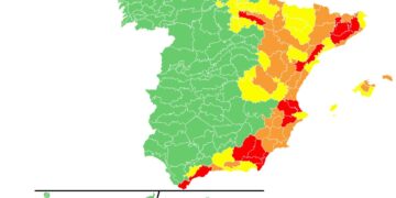 Sanidad decreta la alerta roja por calor extremo en más de 260 municipios de la Comunitat Valenciana