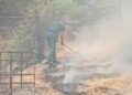 La Guardia Civil también apaga el incendio en la zona de La Vall d'Uixó
