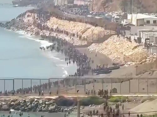 Ceuta se desborda tras una entrada masiva de miles de migrantes mientras aumenta la tensión local y la presión sobre el Gobierno
