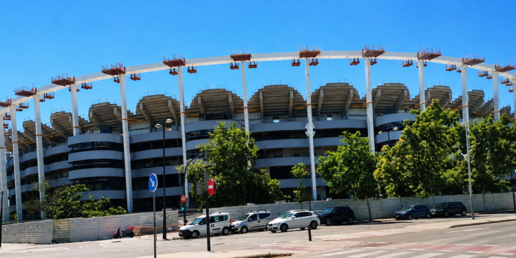 El Nou Mestalla entra en su año decisivo: el Valencia se enfrenta a la fecha límite para terminar el estadio 1 Construccion de estadio en la ciudad Nou mestalla 11 1