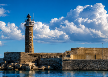El historico faro del puerto de Valencia se trasladara a La Marina para acercarlo a los ciudadanos