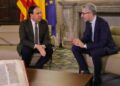 Arcadi España defiende el déficit asimétrico y asegura que Valencia y Murcia serían las grandes beneficiadas 14 GVA REUNION ARCADI ESPANA 30 Mediana 1