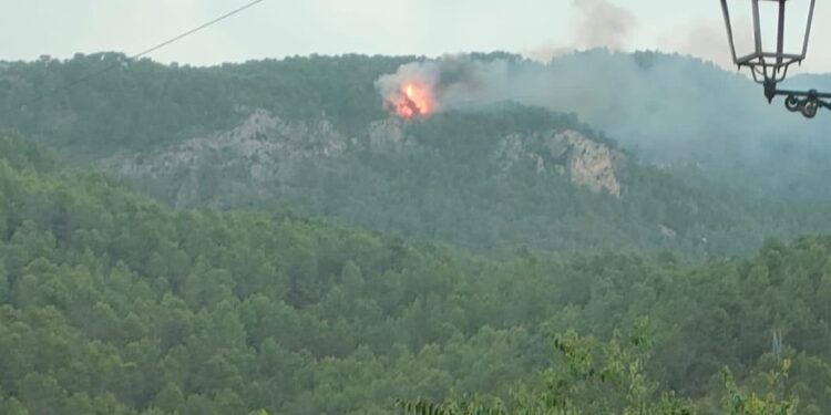 Alerta en la CV: hasta 5 incendios forestales detectados esta tarde