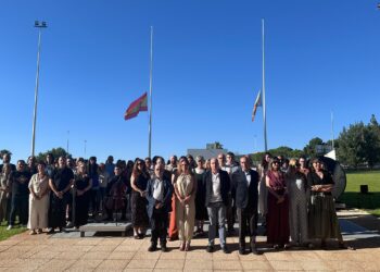 El personal de À Punt rinde homenaje a las víctimas del accidente de metro de Valéncia en su vigésimo aniversario