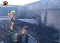 Un incendio calcina un almacén exterior en una nave industrial de Sueca 12 Un incendio calcina un almacén exterior en una nave industrial de Sueca