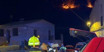 Horas clave para controlar el Incendio Forestal de Soneja