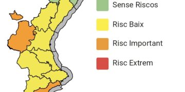Ola de calor y tormentas simultáneas ponen en jaque a la Comunidad Valenciana